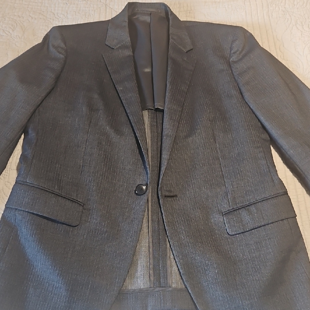 Theory Charcoal Men's Suit Coat